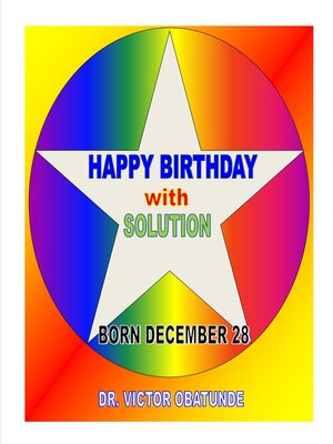 cover image of BORN DECEMBER 28